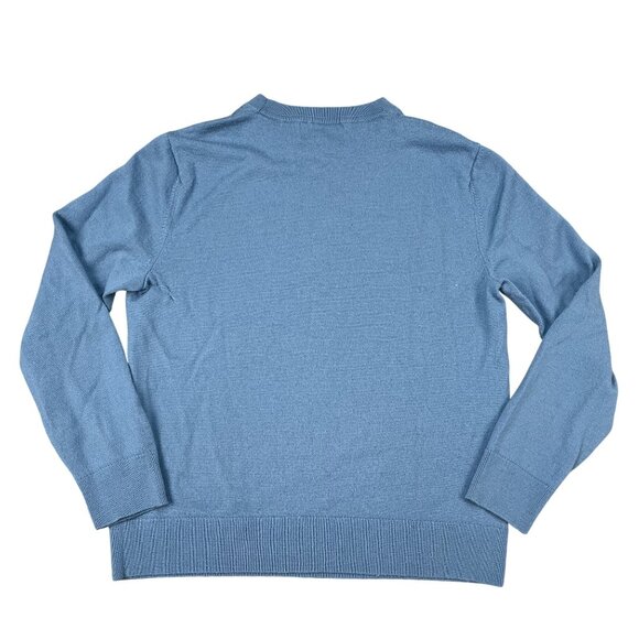 Banana Republic Womens Extra Fine Italian Merino Wool by Baruffa Sweater Size M - Picture 2 of 4